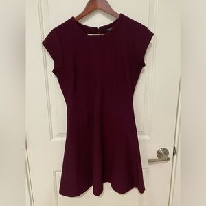 Banana Republic mini maroon dress